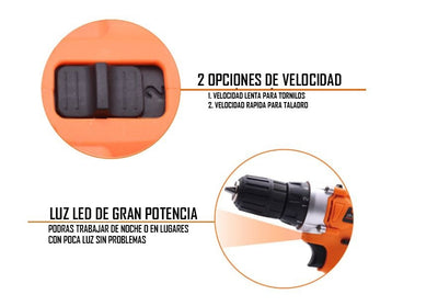 Harden Taladro Inalambrico Atornillador 12V 756012