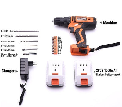 Harden Taladro Inalambrico 16V 756116
