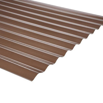 Plancha Policarbonato Standard 0,81 X 2,50 Bronce