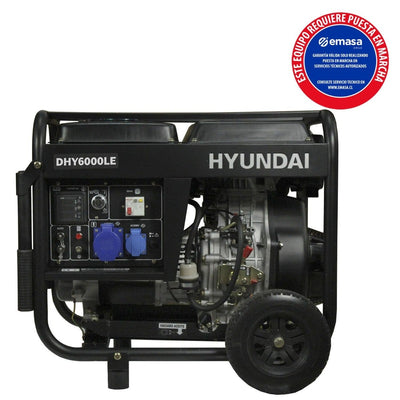 Hyundai Generador Diesel5,5Kva 3000Rpm