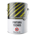 Tricolor Pintura Techo Al Agua Verde Int.1Gl