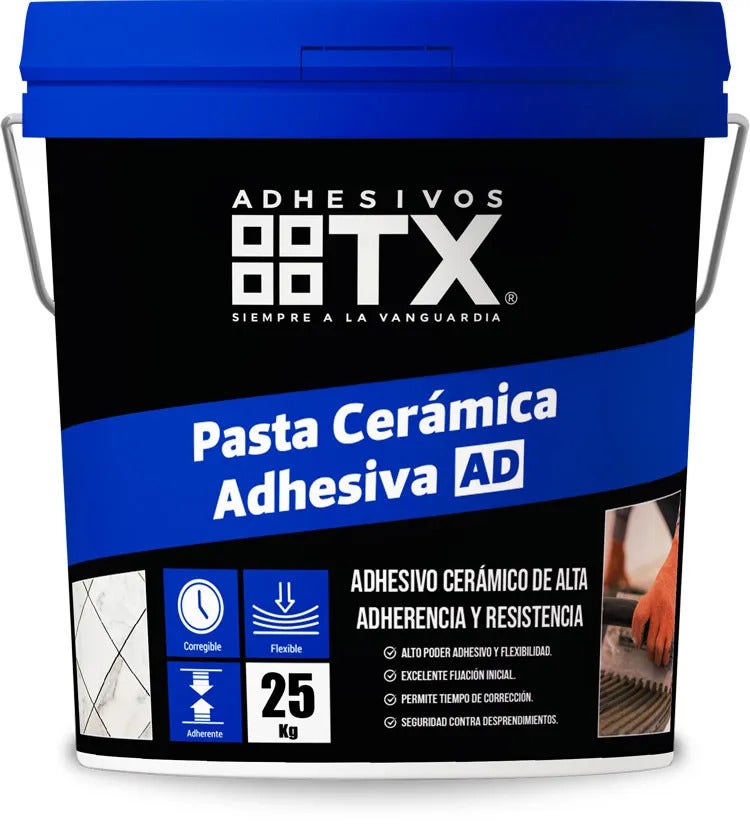 Tx Adhesivo Ceramico En Pasta  (Ad) Flexible 25 Kg