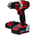 Einhell Kit Taladro Inalambrico 4513934 Te-Cd 18/40 Li +69 (2X2,0 Ah)