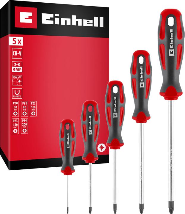 Einhell Set Destornilladores Ph - 5 Pz - 370536