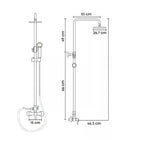 Columna Ducha  Circular Acquamix 020801001-t