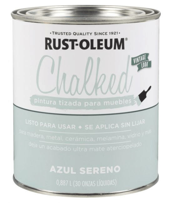 Rust-Oleum Chalked  Azul Sereno 1Lt