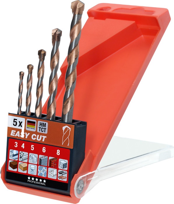 Kwb Easy Cut Set Brocas Universales, 5 Pzas 49048300