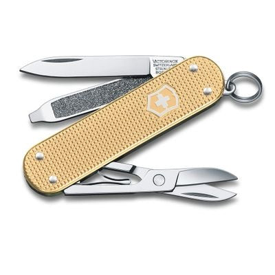 Victorinox Cortapluma Classic Alox 5 Funciones Oro 0.6221.l19