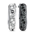 Victorinox Cortapluma Classic 7 Funciones Cubic Illusion 0.6223.l2105