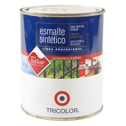 Tricolor Esmalte Sintetico Naranja 1/4Gl