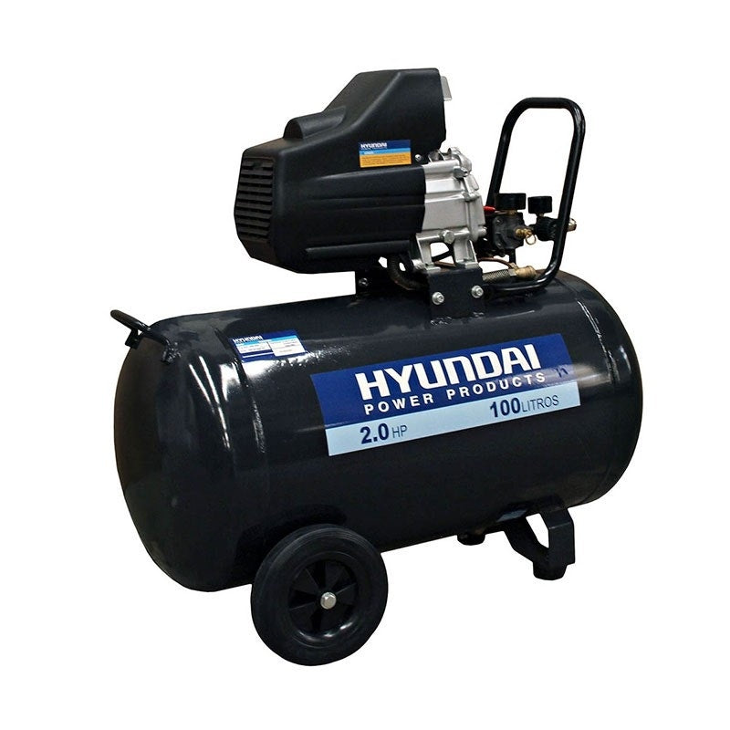 Hyundai Compresor 2hp 100l 115psi 82hyxy100d