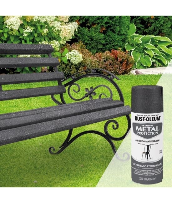 Rust-oleum - Metal Protection Negro Texturado - 272120