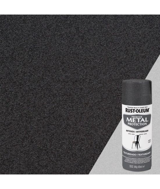 Rust-oleum - Metal Protection Negro Texturado - 272120