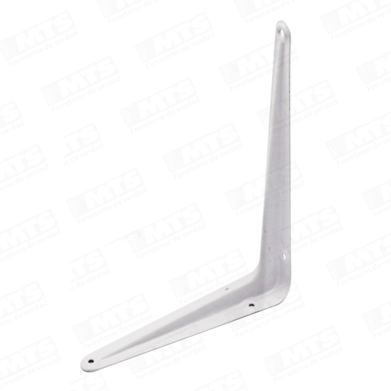 Escuadra Estante  6 X  8  Blanca (Pulgadas)