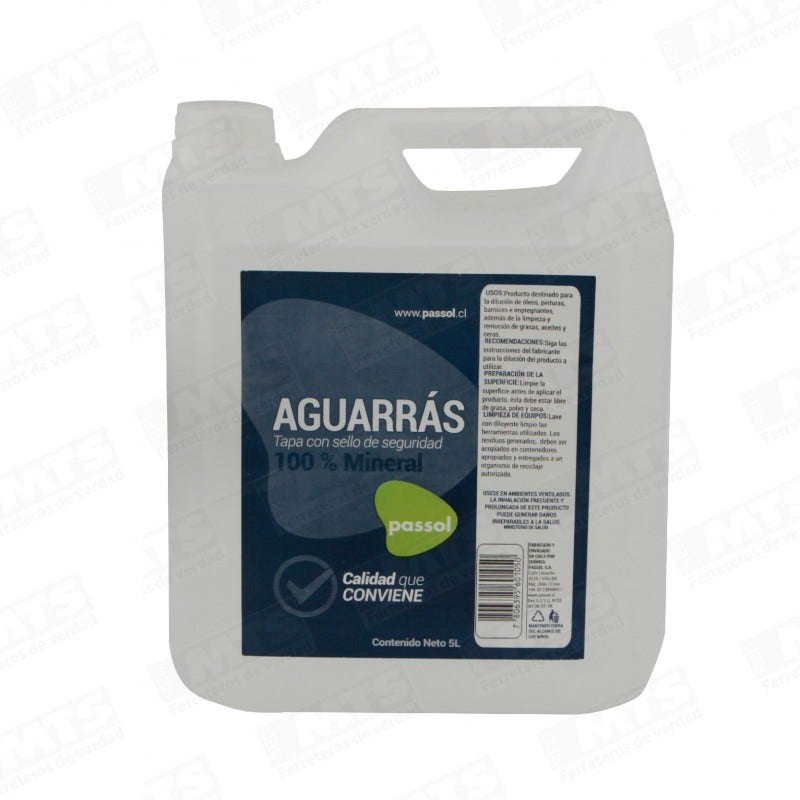 Aguarras Envasado   5 Lts