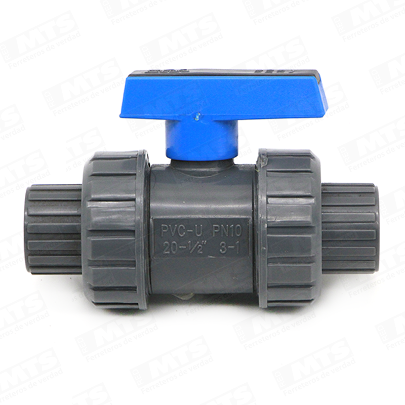 Llave Bola Pvc Hi  20Mm 1/2    C/Ua