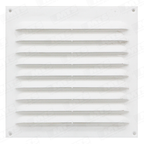 Ventilacion Pvc 15 X 15 Blanco