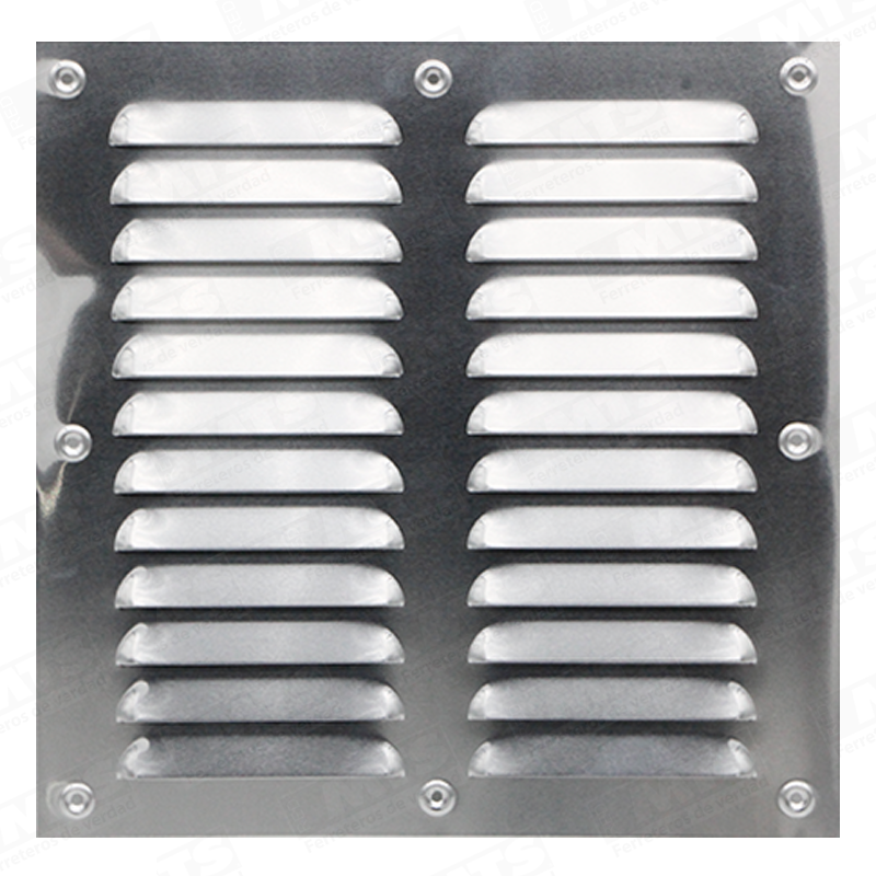 Ventilacion 30 X 30   Aluminio 750
