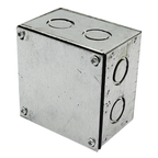 Caja Electrica 100X100 (C/Tap Y Emp)Metalica