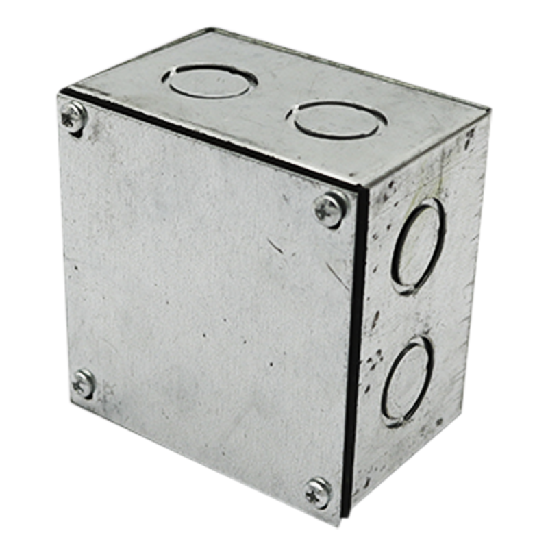 Caja Electrica 100X100 (C/Tap Y Emp)Metalica