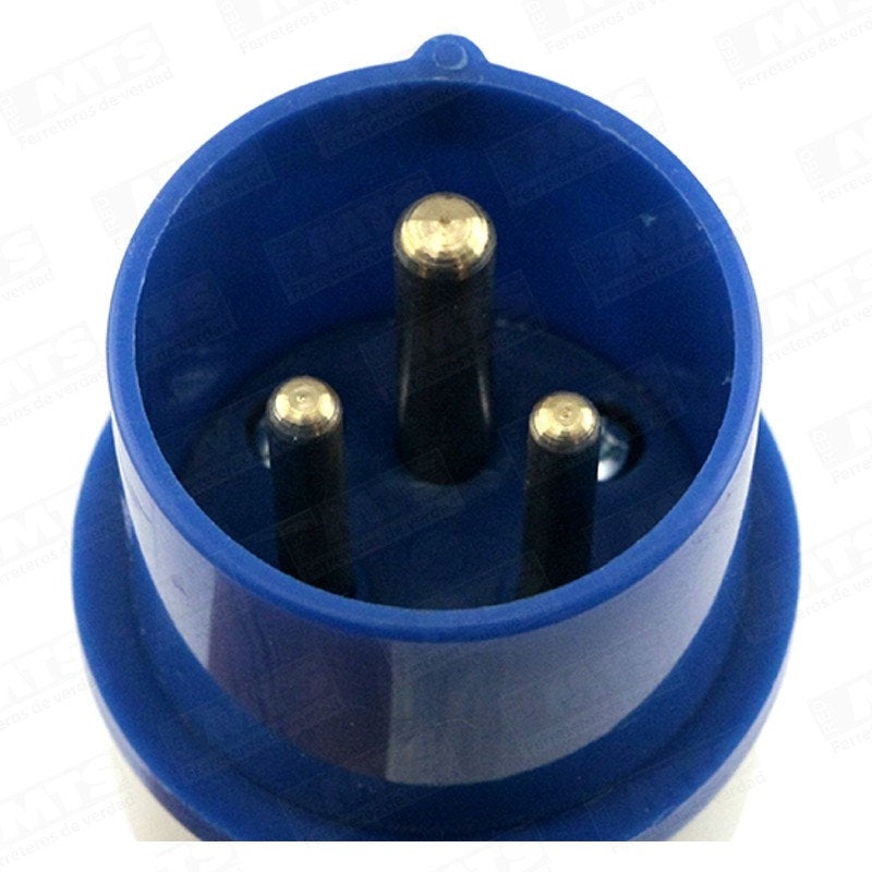 Enchufe Industr Macho      2 X 16+T