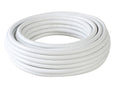 Cable Coaxial Rg 6  Television Blanco