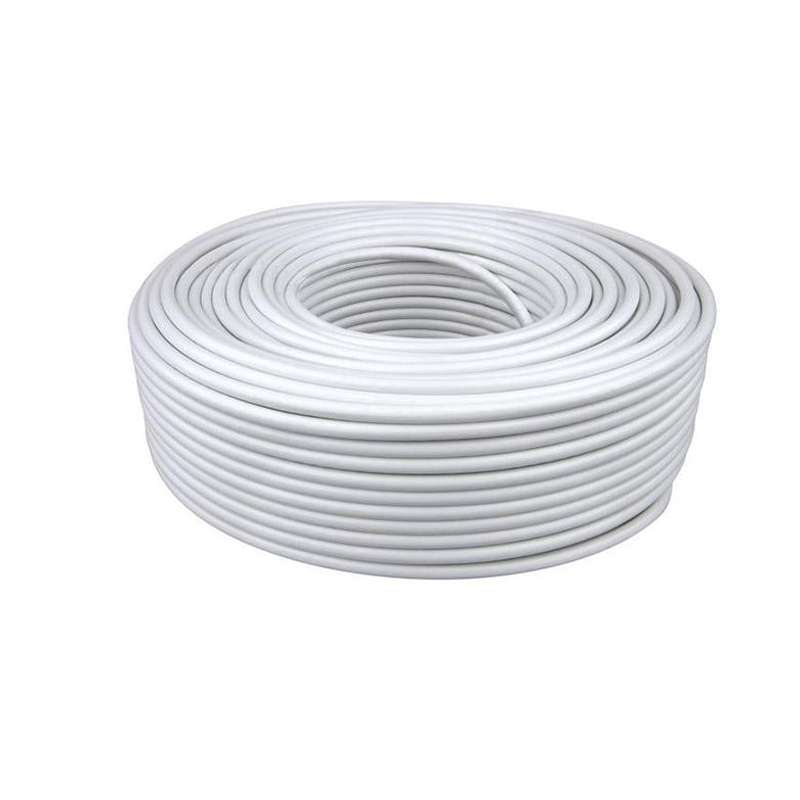 Cable Coaxial Rg 59 Television Blanco