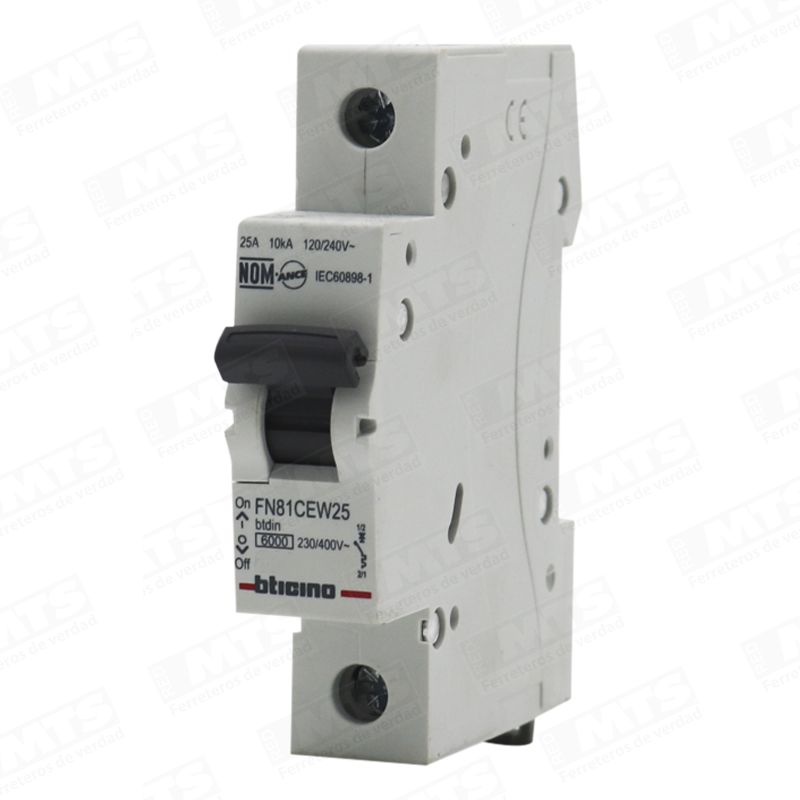 Bticino Interruptor Automatico   6 X 6 Fe81/6