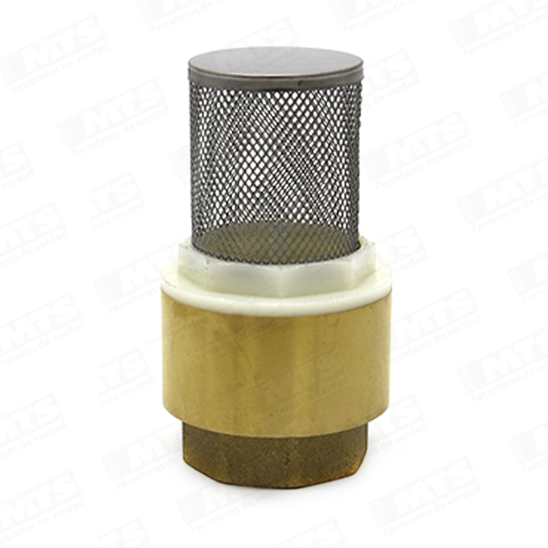 Valvula Pie Bronce 1     Rej.Ac.Inox