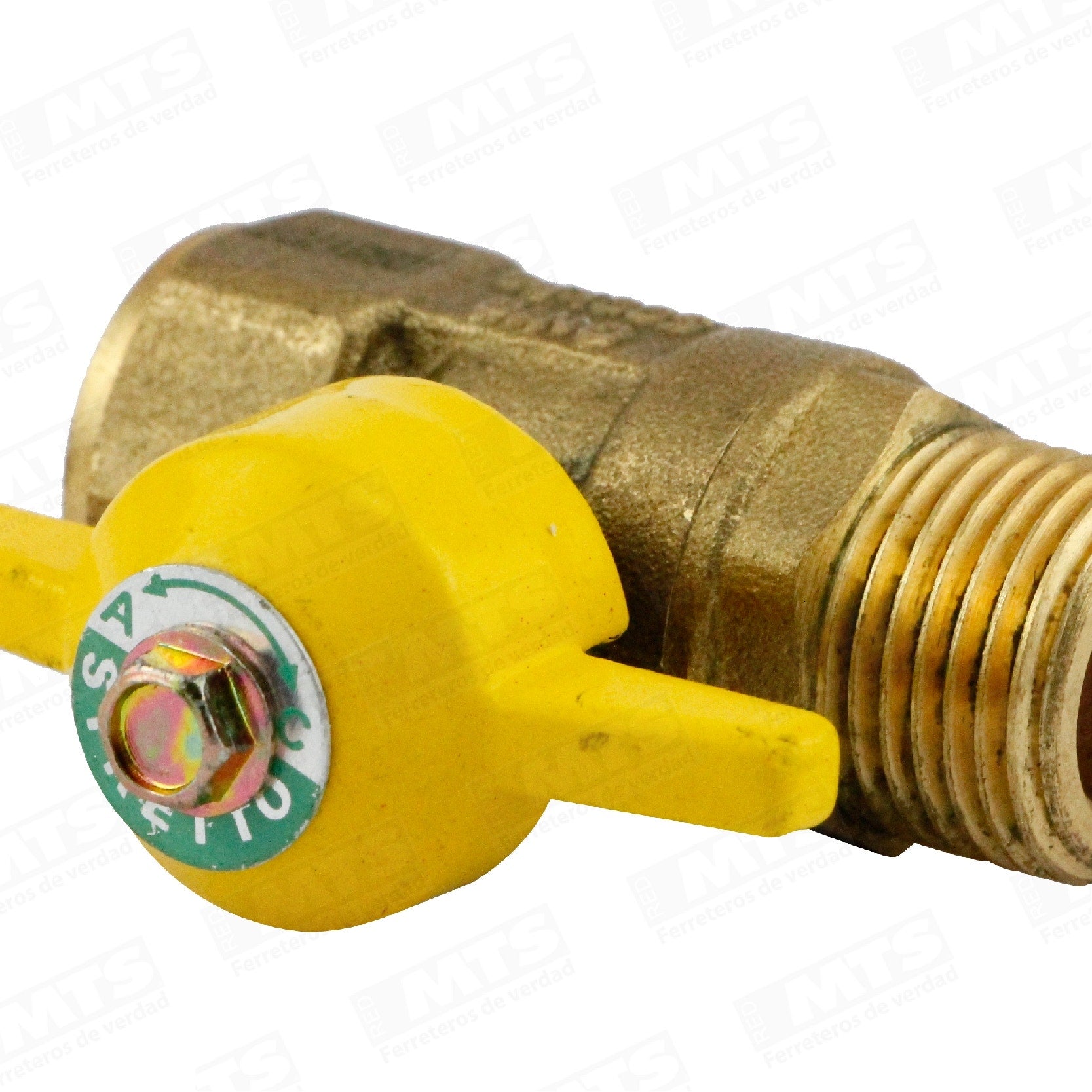 Llave Gas 1/2  Ital  Hi-He 1/2 S/Terminales Nibsa