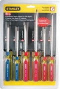 Stanley Juego  Atornillador 6 Pz   69170