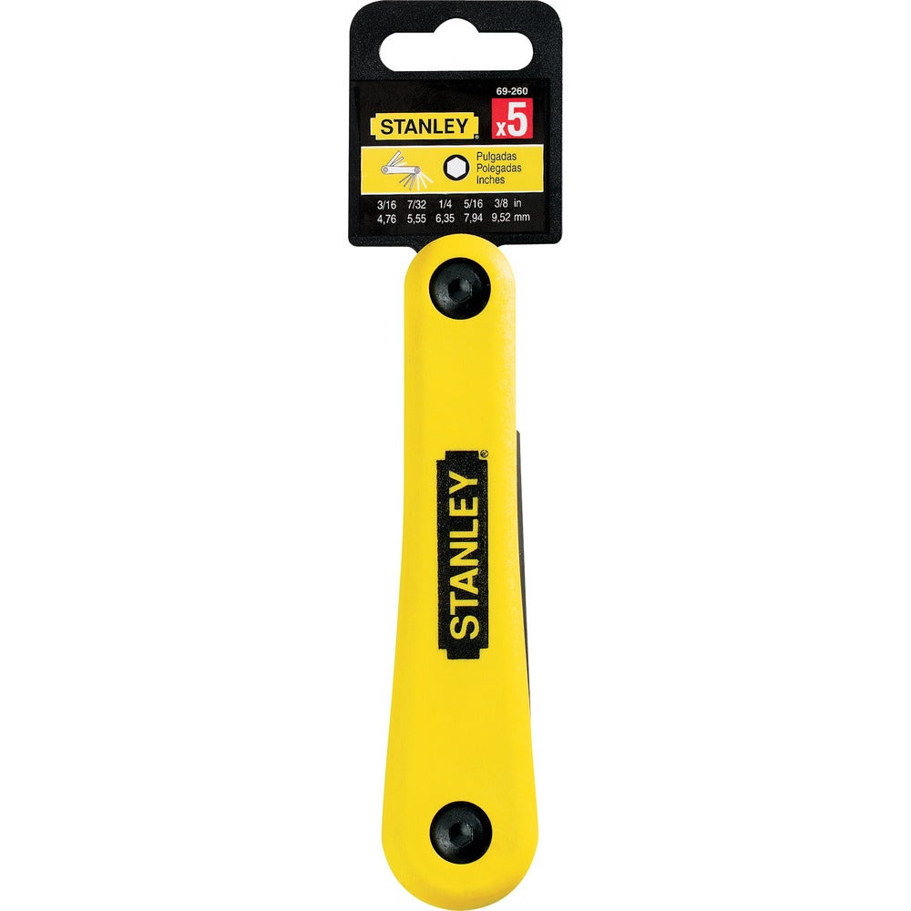 Stanley Juego Llave Allen 5 Pz Plegable  69260