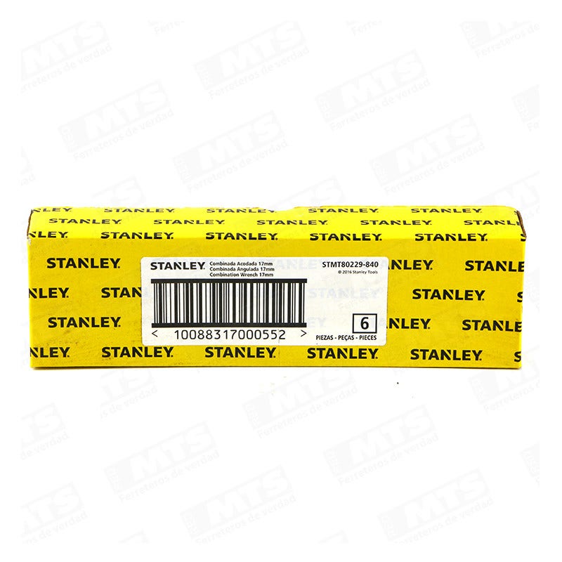 Stanley Llave Punta Y Corona   17 Mm