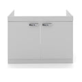 Mueble Base Lavap 100Cm Blanco Brill Imp Mts