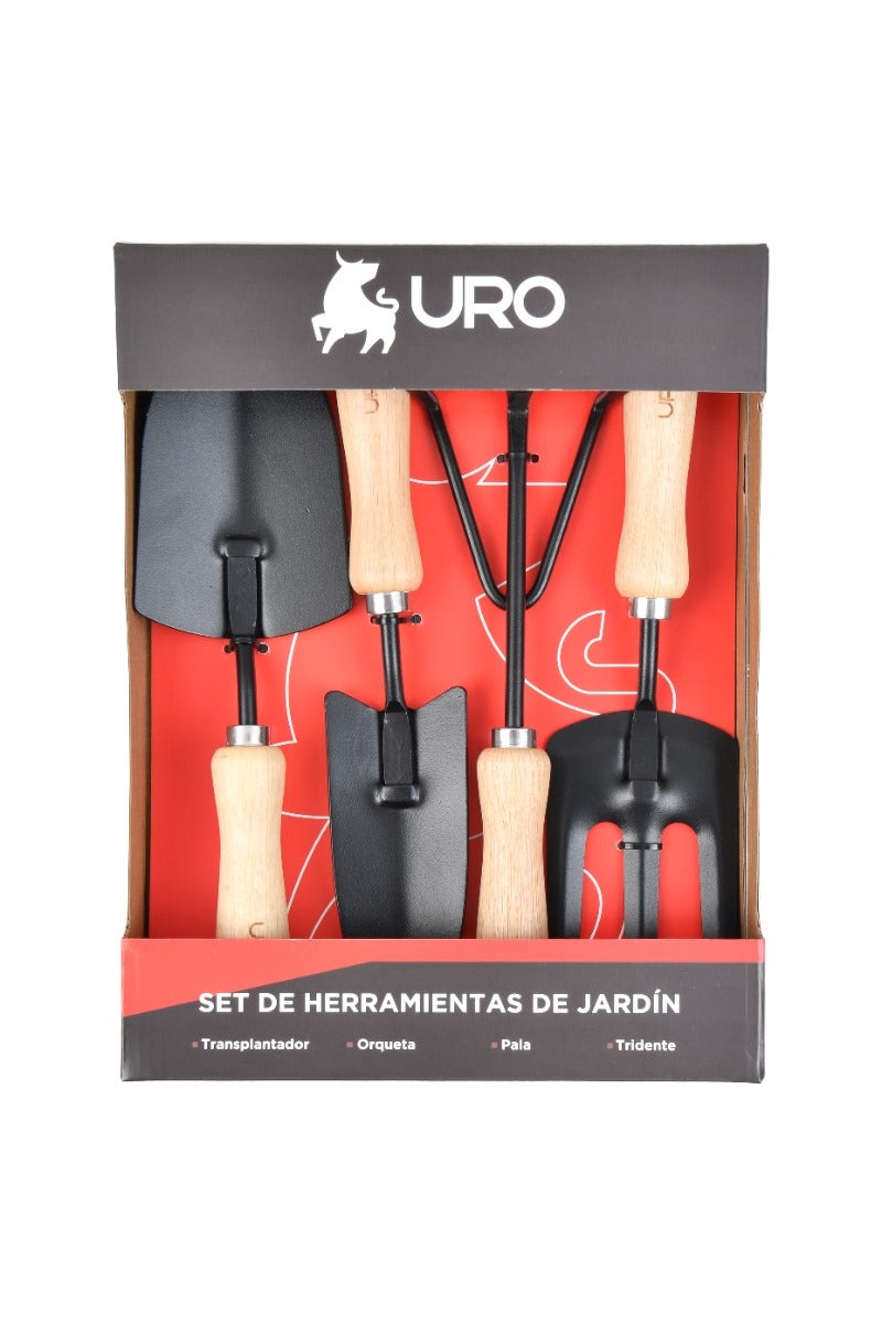 Uro Set 4 Herramientas De Jardin