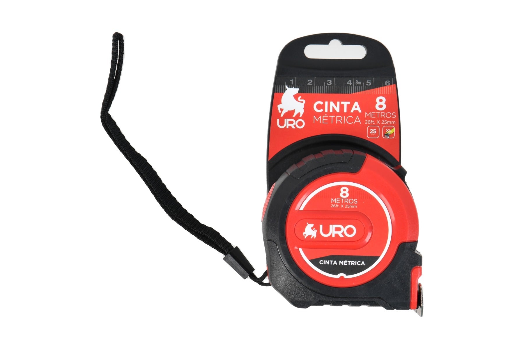 Uro Huincha Medir 8 Mts X 25mm