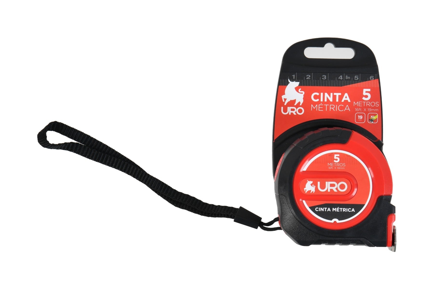 Uro Huincha Medir 5 Mts X 19mm