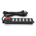 Oca Alargador Zapatilla 6 Puertos 5mts Negro