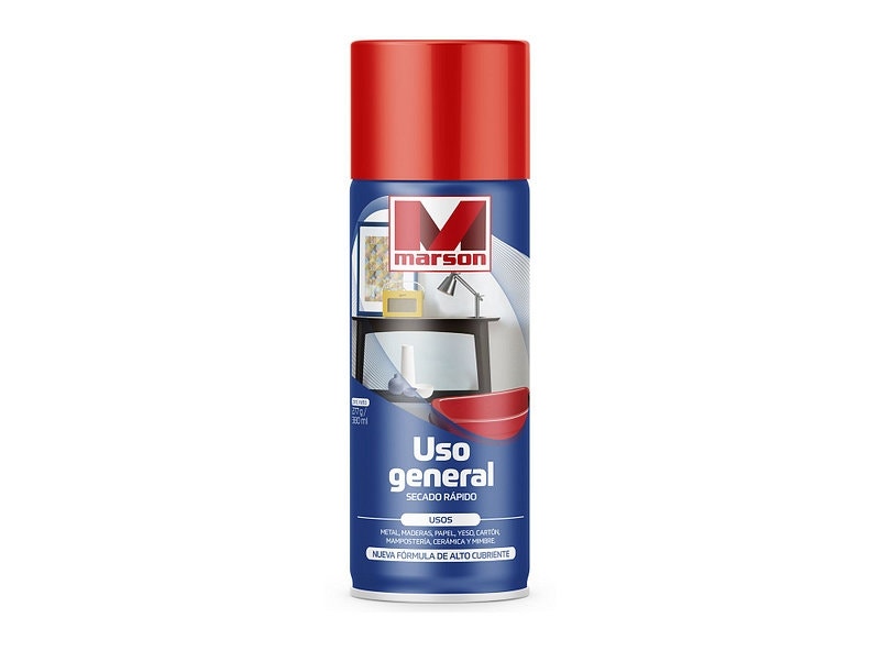 Marson Spray Esmalte Rojo Vivo