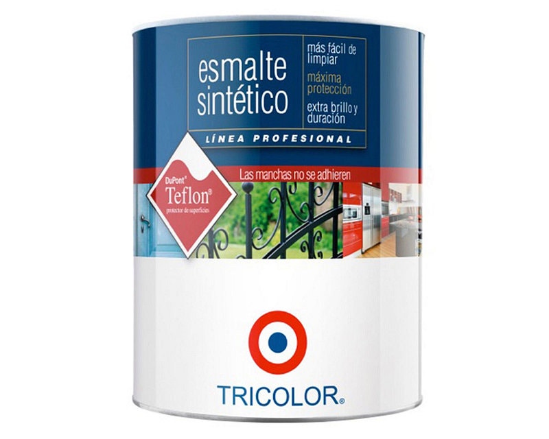 Tricolor Esmalte Sintetico Blanco 1/4Gl
