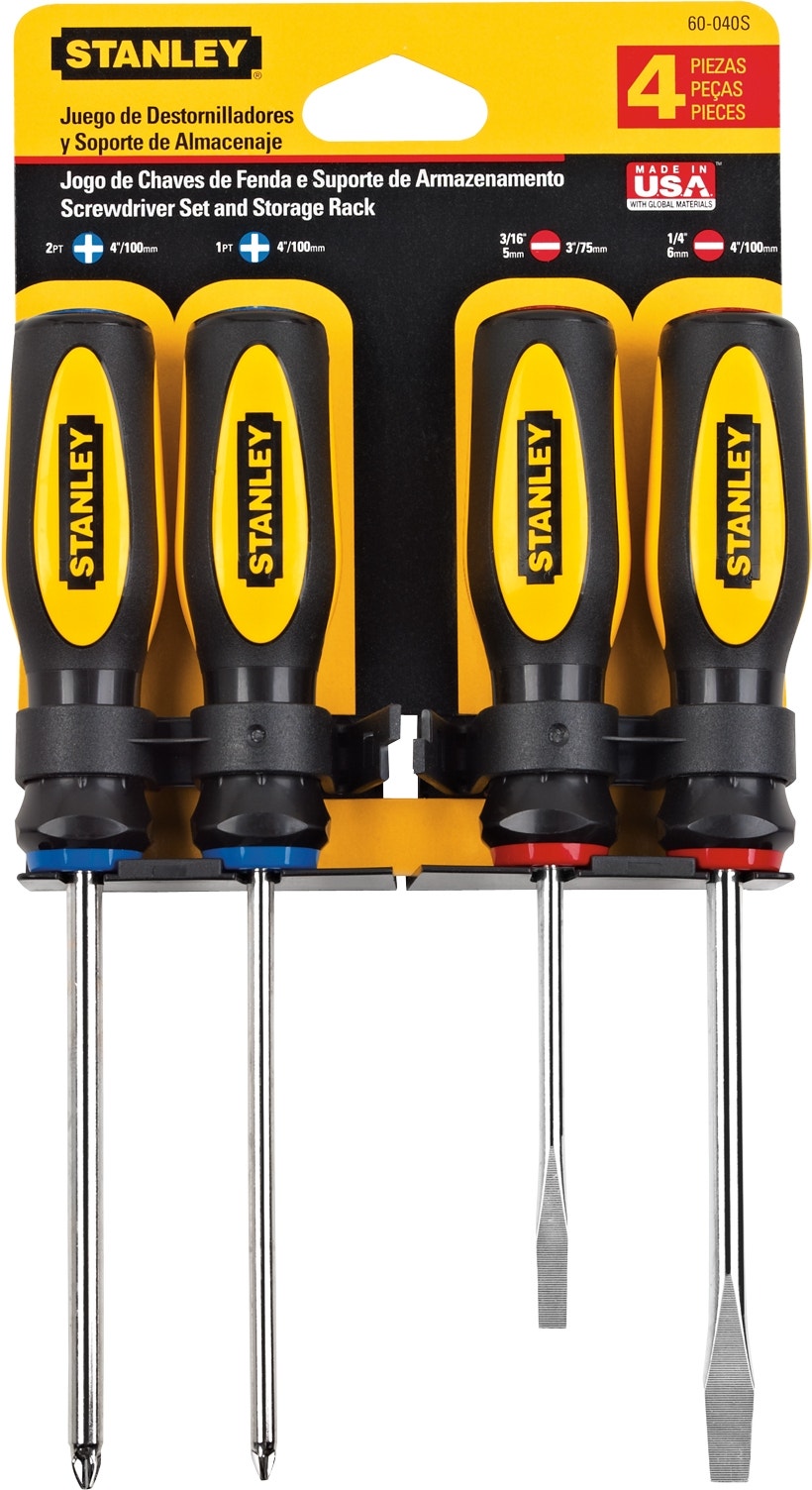 Stanley Juego  Atornillador 4 Pz   60-040S