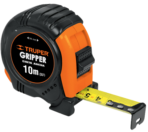 Huincha Medir  10  Mts Truper Fh-10M