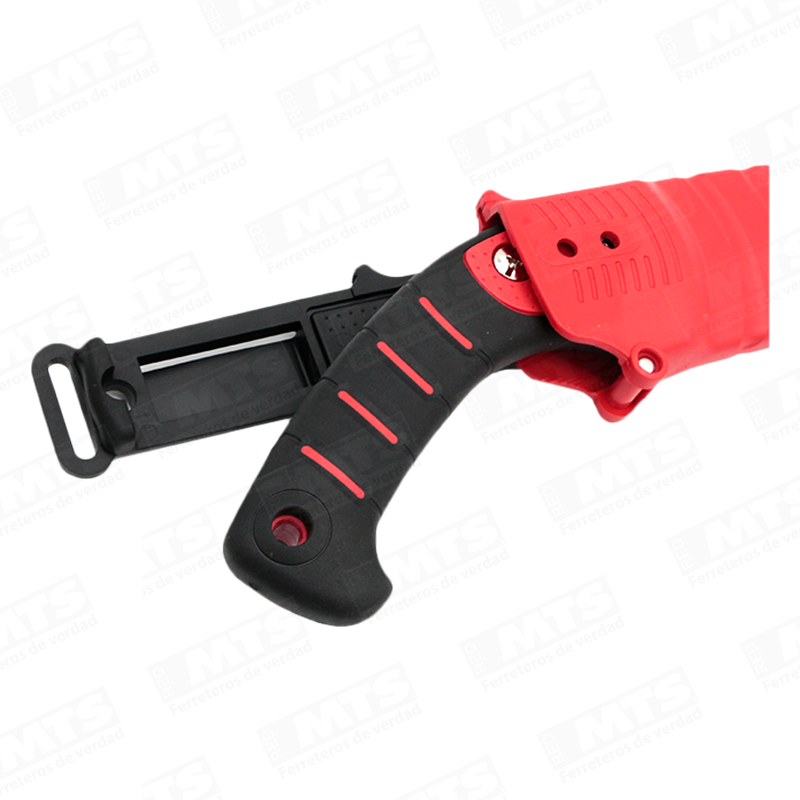 Serrucho Podar Ars Uv-32 M.Pvc// Metalico Rojo