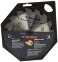 Hoja Sierra Circ Truper   7 16D      18