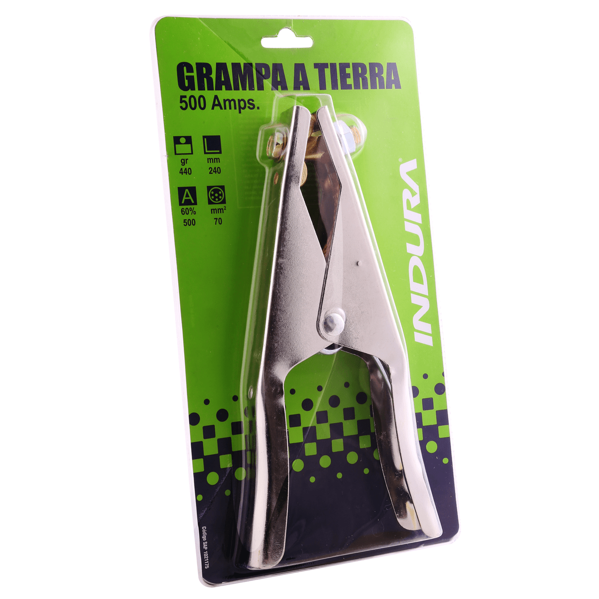 Indura Pinza Toma Tierra 500Amp 1021175