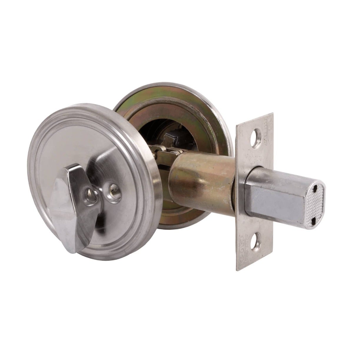 Chapa Yale  Aux. Simple Llave/perilla Inox 134661