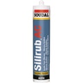 Silicona Acetica  300Ml Aluminio Soudal