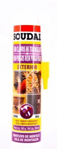 Sin Clavos Para Exterior Soudal