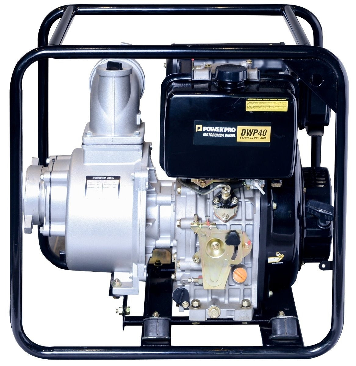 POWER PRO MOTOBOMBA DIESEL 4p DWP40 10 HP