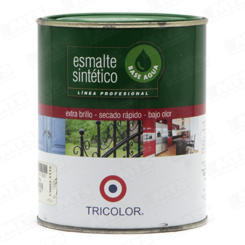 Tricolor Esmalte Sintetico Base Agua Blanco 1Gl